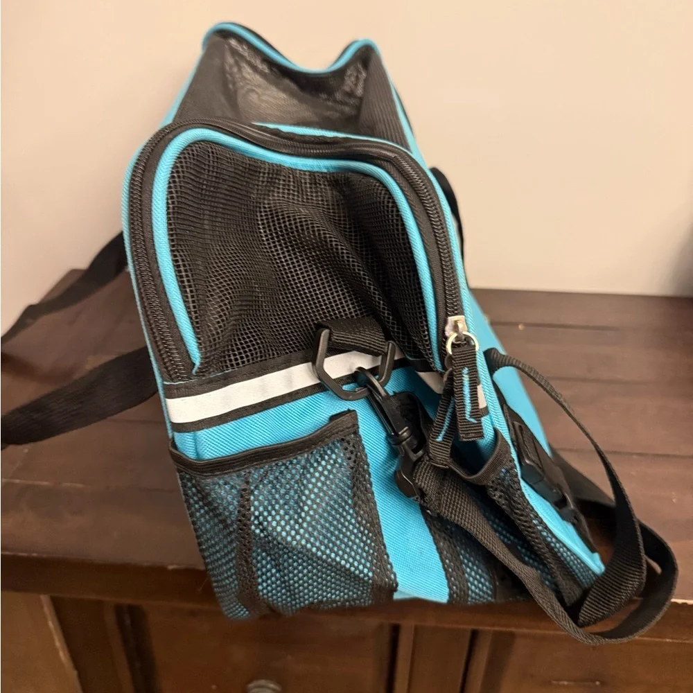 EliteField Soft Sided Pet Carrier Travel Bag Teal